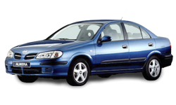 3D коврики EVA с бортами в салон на Nissan Almera N16 седан, хэтчбек (2000-2006)