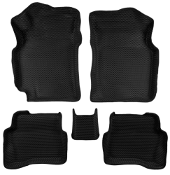 3D коврики EVA с бортами в салон на Nissan Almera N16 седан, хэтчбек (2000-2006)