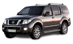 3D коврики EVA с бортами в салон на Nissan Pathfinder III R51 7 мест (2004-2014)