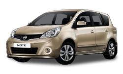 3D коврики EVA с бортами в салон на Nissan Note I E11 (2005-2013)