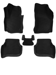 3D коврики EVA с бортами в салон  на Skoda Yeti (2009-2018)