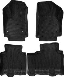 3D коврики EVA с бортами в салон  на Geely Okavango 7 мест (2020-н.в)