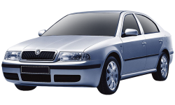 2D коврики EVA в салон и багажник  на Skoda Octavia I Tour лифтбек (2000-2010)