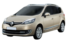 2D коврики EVA в салон на Renault Grand Scenic III 5 мест (2009-2016)